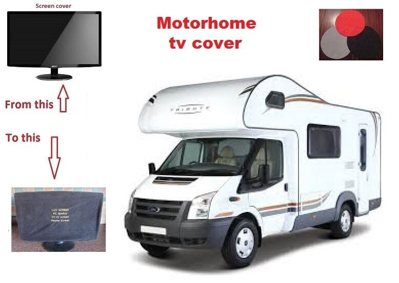 Motor home - screen dust cover 18 to 24 inch